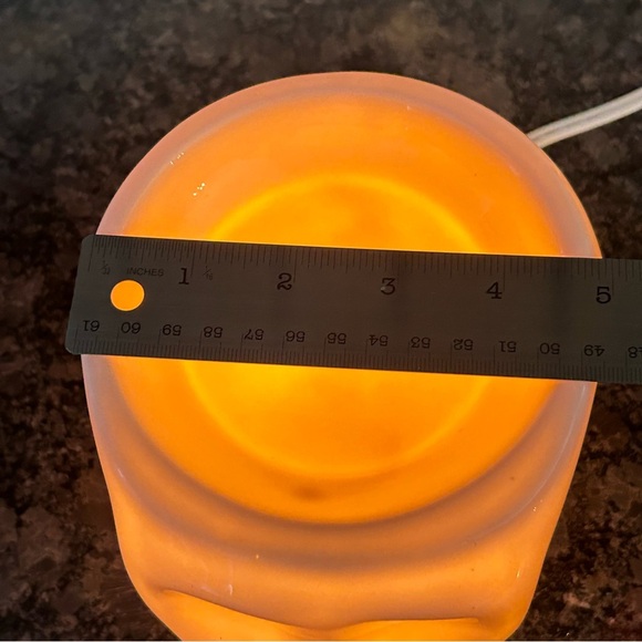 Scentsy DIY Calavera Skull Full Size Warmer Halloween Missing Lid - Picture 12 of 13